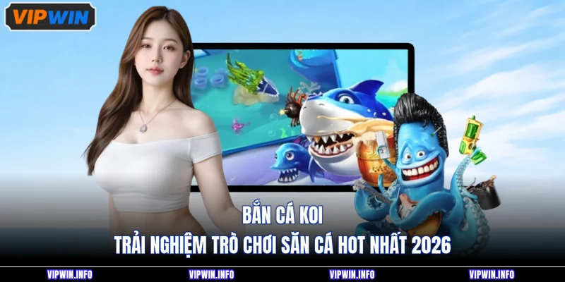 Bắn Cá Koi - Trải Nghiệm Trò Chơi Săn Cá Hot Nhất 2026