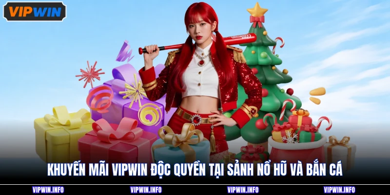Khuyến Mãi VIPWIN 2 Khuyến mãi VIPWIN độc quyền tại sảnh nổ hũ và bắn cá